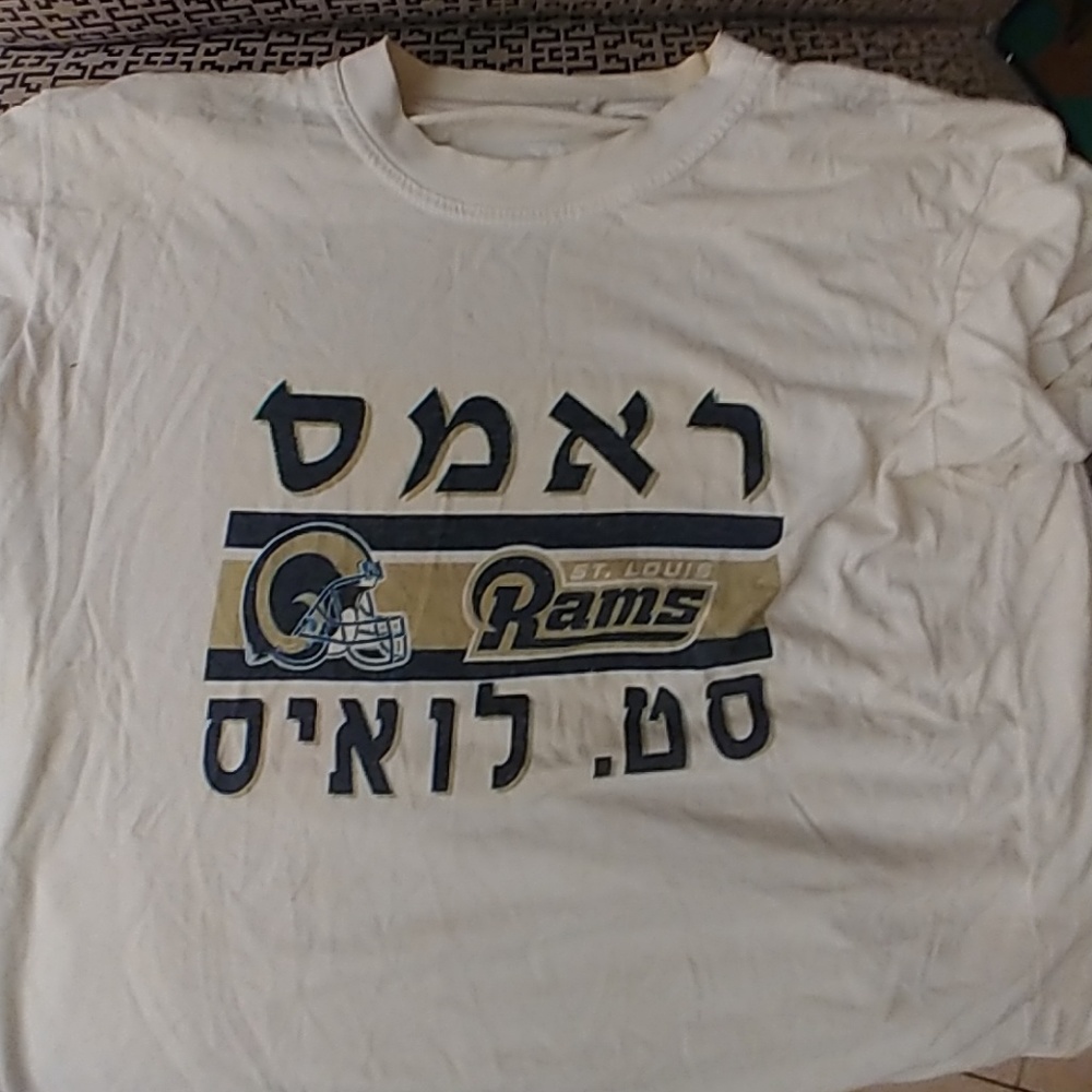 St. Louis Rams in Hebrew Tee